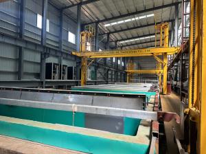 China Horizontal Anodizing Production Line 6500mm Max Profile Length wholesale