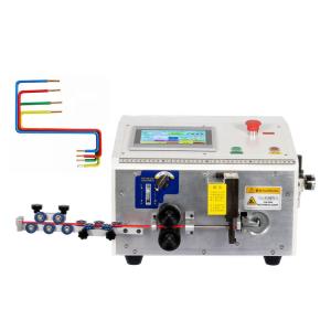 China Automatic Computer Cable Cutting Stripping Machine Wire Bending 2D wholesale