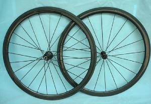 China Hand built cheap Wheel Material 50mm*23mm 700c full carbon rim clincher road bike wheelset wholesale