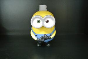 China Pirate Minions Shaped Cartoon Water Bottle , Cute Baby Shampoo Bottle wholesale