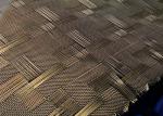 Tempered Laminated Glass Wire Mesh Wallpaper Woven Metal Textile