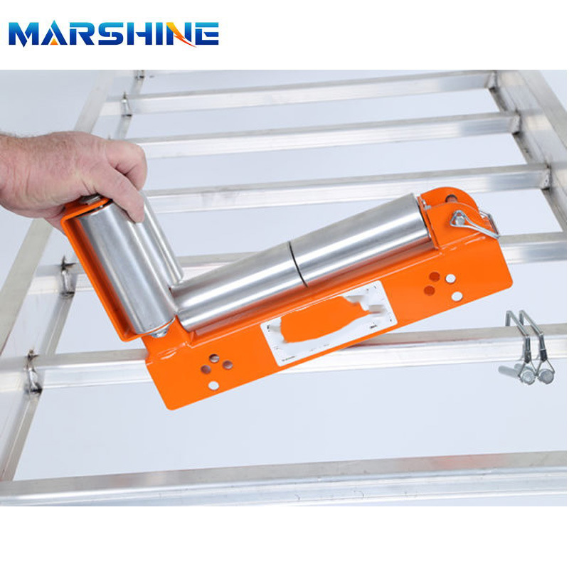 Steel Wheel Corner Ground Roller Assembly