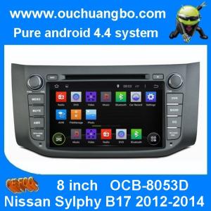 China Ouchuangbo Car Navi Multimedia System for Nissan Sylphy /B17 2012-2014 Android 4.4 GPS Nav wholesale