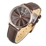 3ATM Analogue Wrist Watch 23cm Fashion Japan Movt Stainless Steel Black