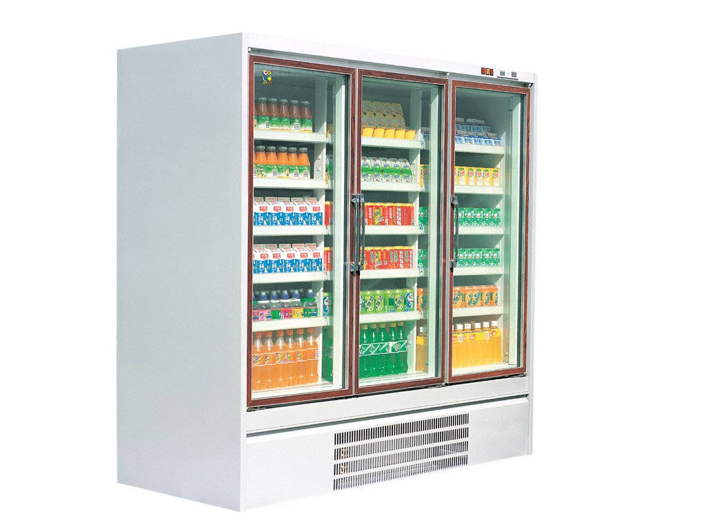 Chiller Showcase/Vertical Refrigerated Display Showcase With Glass Door - Phoenix