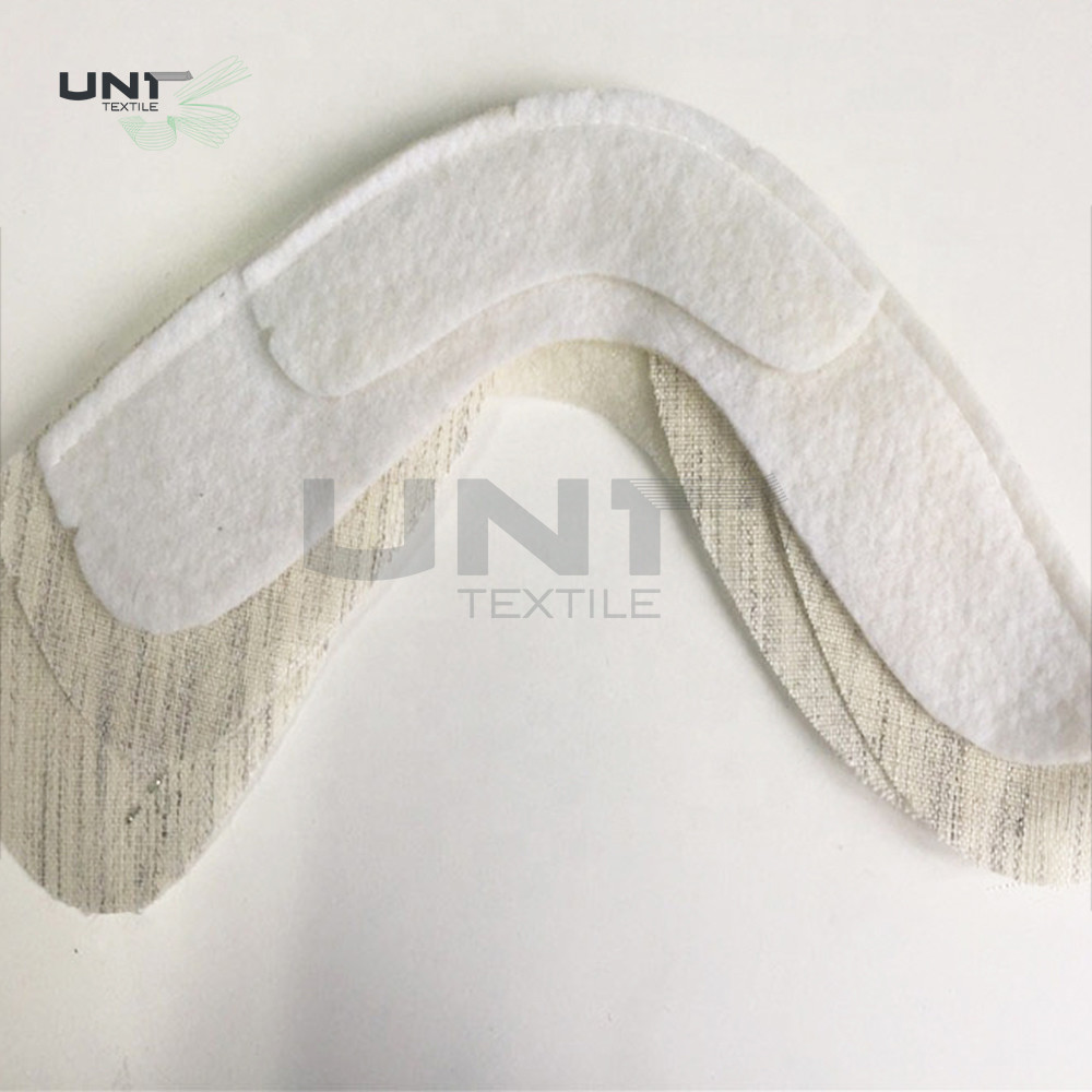 Needle Punch Felt Sleeve Heads Fabric With Canvas For Uniform And Suit
