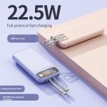 Mobile Phone Power Station 10000mAh Real Capacity Fast Charging 22.5W Quick