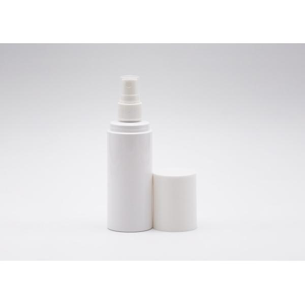 Cylinder Plastic Sprayer Bottle 30ml 60ml White Logo Custom