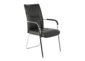 China Durable Metal Frame Black basics Office Staff Chair wholesale