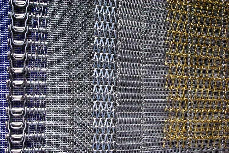 316 Stainless Steel Decorative Wire Mesh Sheets Anodized Dutch Weave