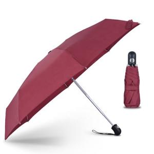 China UV Protection Five Portable Folding Umbrella Black Coating wholesale