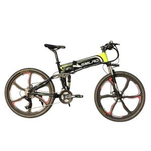 China 26 Inch SHlMANO Foldable Electric Mountain Bike 21 Speed Energy Saving wholesale