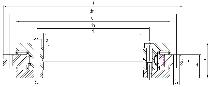YRTM series bearing