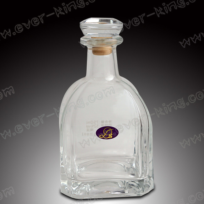 High White Flint 1000 ML Brandy Glass Bottle