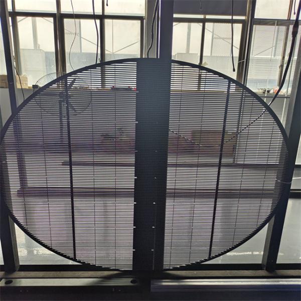 High Transparency P2.6 Glass Advertising Screen Transparent Mesh Module Display for Outdoor Led Component SMD1921 Display