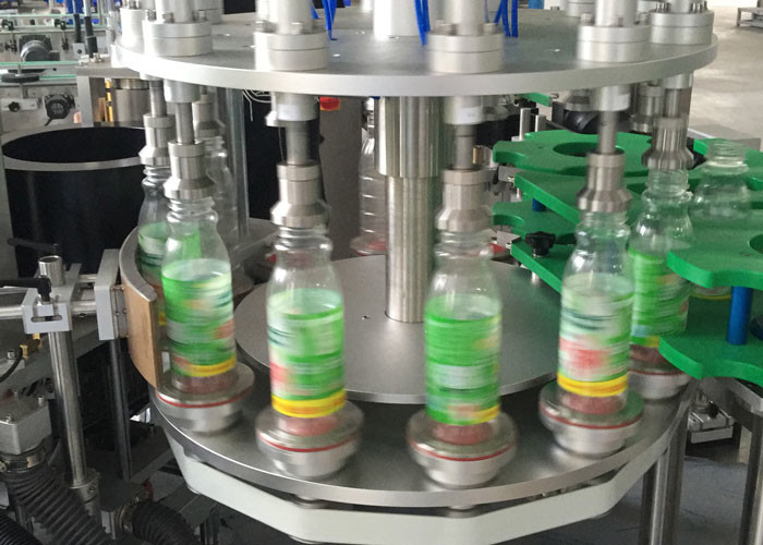 8 KW Automatic Hot Melt Glue Wine Bottle, pet bottle Labeling Machine, Label machine