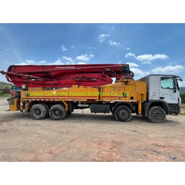 2012 Putzmeister 46m Truck Mounted Pump Used Concrete Boom Pump with After-sales Service