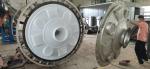Oven Rock And Roll Rotational Molding Machine Rr
