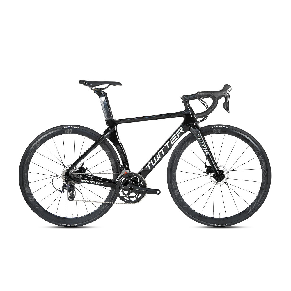 Thru Axle Disc Brake Frame Carbon Fiber Road Bike TIAGRA 20 Speed
