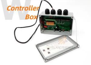 China Electrostatic Polyester LED Obstruction Light Control Panel 240VAC wholesale