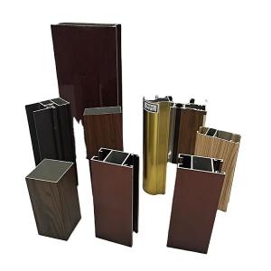 China Anodized Aluminium Extrusion Profile OEM 6061 6063 Construction System wholesale