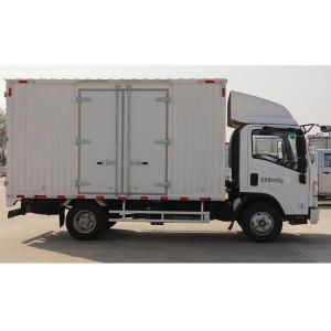 China 2ton Isuzu Cargo Trucks Vans Electric Mini Cargo Trailer Box wholesale