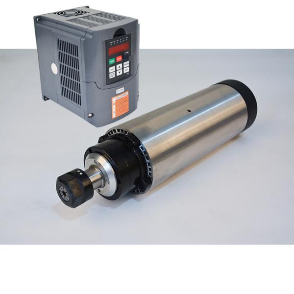 Air Cooling CNC Huanyang Inverter VFD Spindle Motor ER20 24000RPM 400Hz 2.2KW