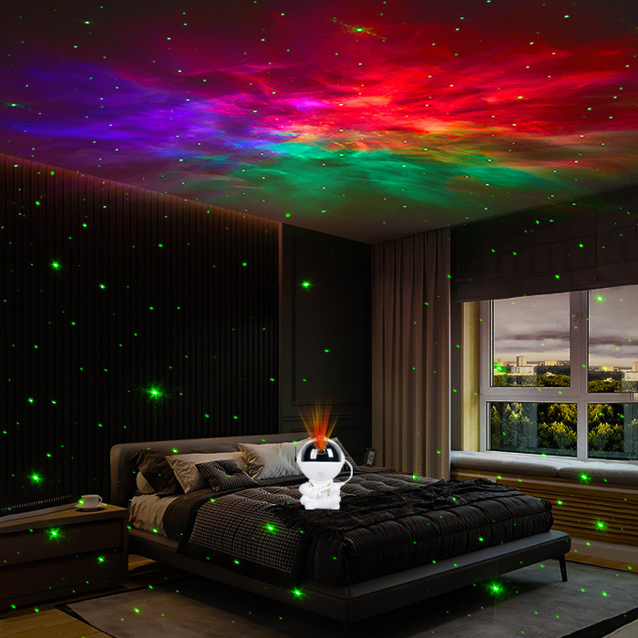 RGB 5W Space Projector Night Light , Durable Room Planetarium Projector