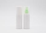 Plastic Cosmetic Spray Bottle Fine Mist Pet 100ml White Cylinder