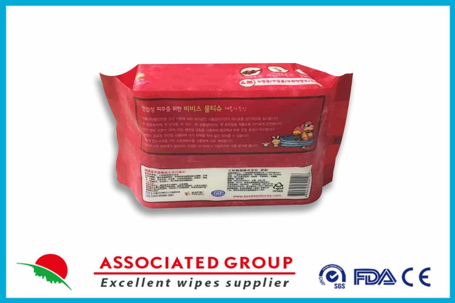 Cherry And Lavender Extract Wet Tissues For Infants No Flavor No Pigment