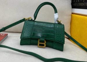 China Alligator Print Crocodile Skin Bag , 23cm Luxury Tote Handbag wholesale