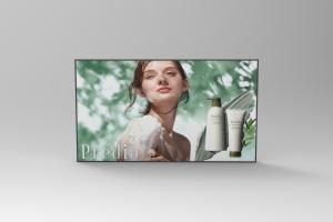 China 3000nits 1920x1080 Ceiling Advertising LCD Monitor Hanging Lcd Window Display FCC wholesale