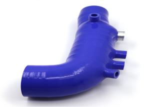 China Blue Elbow Automotive Silicone Hoses Solvents Resistance Water Repellent wholesale