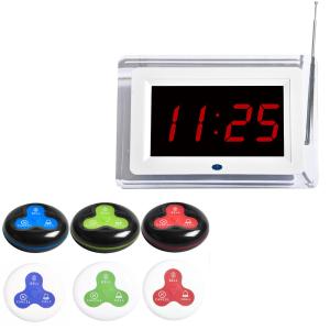 China wireless waiter call system restaurant desk bell wholesale