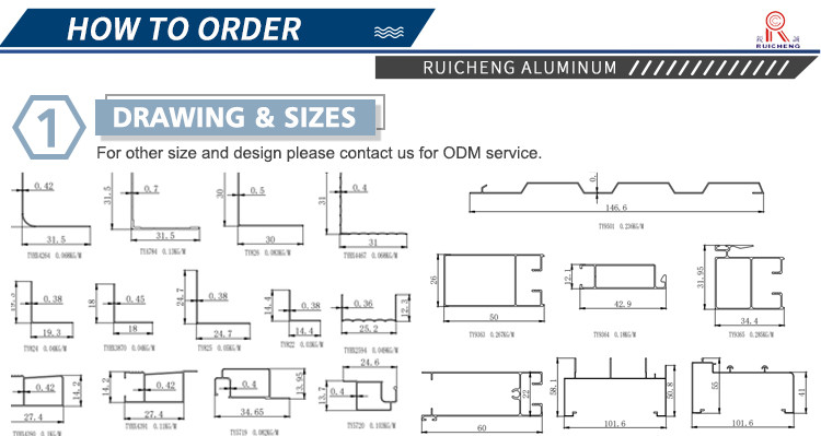 L Shape Aluminium Edging Profile 6063-T5 6061-T6 For Wall Customized