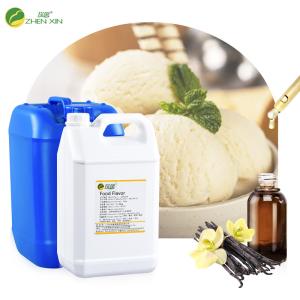 China Factory Food Flavors Vanilla Scent Ice Cream Flavors For Ice Cream &amp; Beverage Making Long Lasting wholesale