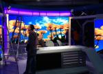 P3 led video wall rental slim cabinet 111111 dot/㎡ Density Brightness ≥1200 cd