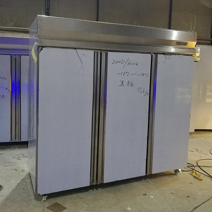 ODM R134A Commercial Stainless Steel Refrigerator Freezer
