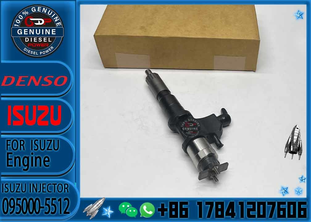 Common rail injector 095000-5512 095000 5515 8-97603415-2 fuel pump injector assembly for Isuzu