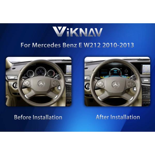 VIKNAV Digital Instrument Panel Car Cluster Mercedes Benz E-Class W212 2010-2013
