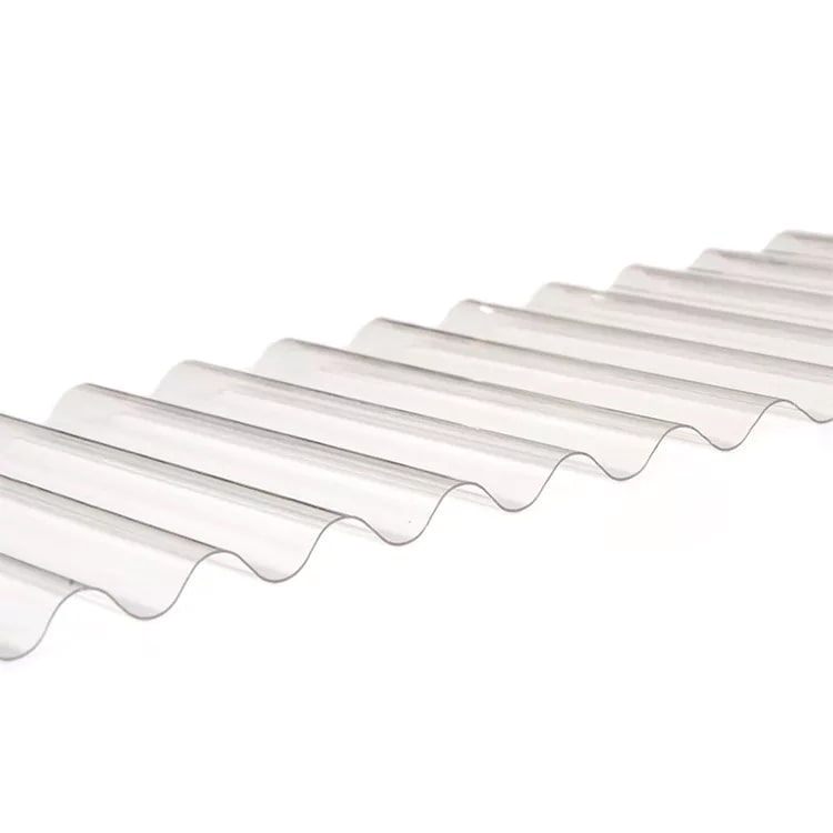 Diy Greenhouse Panels Clear Plastic Polycarbonate Sheets 0.8mm For Roof Covering
