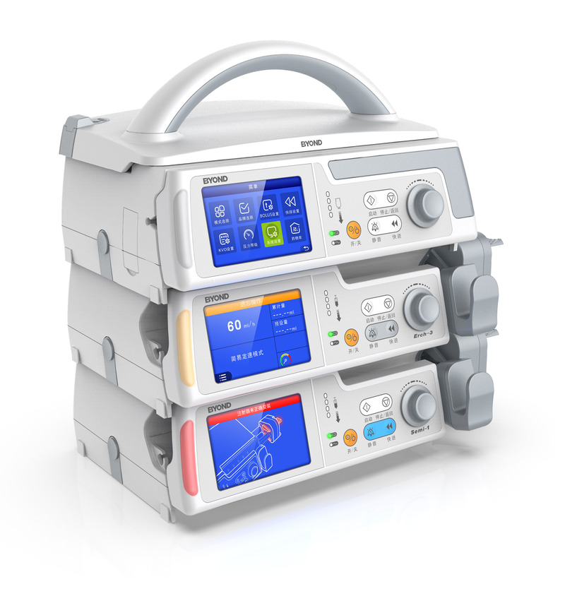 Multiple channel price infusion syringe pumps workstation