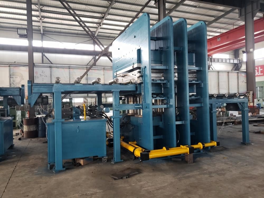 Accurate Temperature Control Rubber Hydraulic Press for Plate Vulcanizing Technology