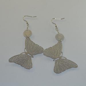 China Fashion High Quality Ladies Women Girls Stainless Steel Earrings LEF188 wholesale