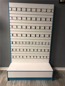 China Slatwall Gondola Retail Display Shelving , Mobile Phone Accessory Display Stand wholesale