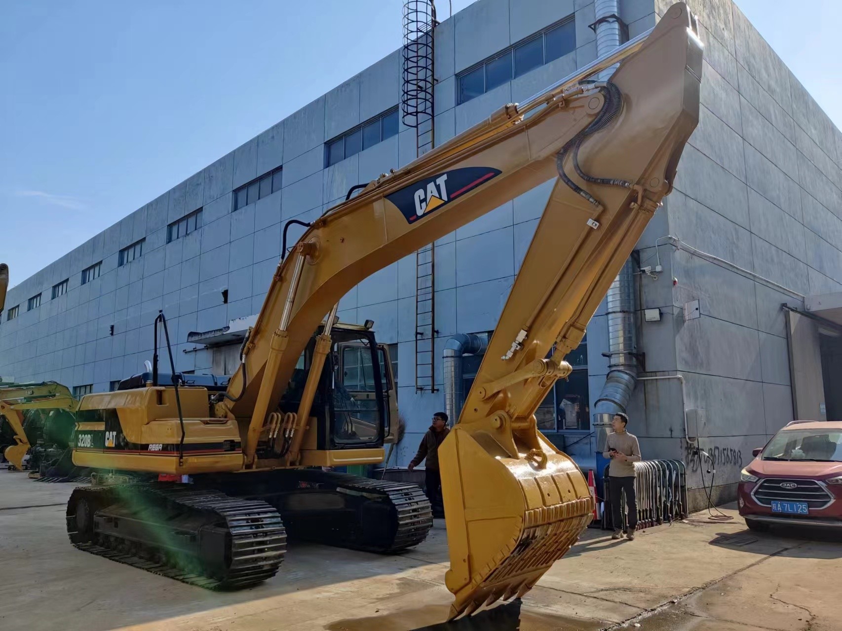 Used CAT 320B Excavator 2020 Year With Internal Combustion Drive
