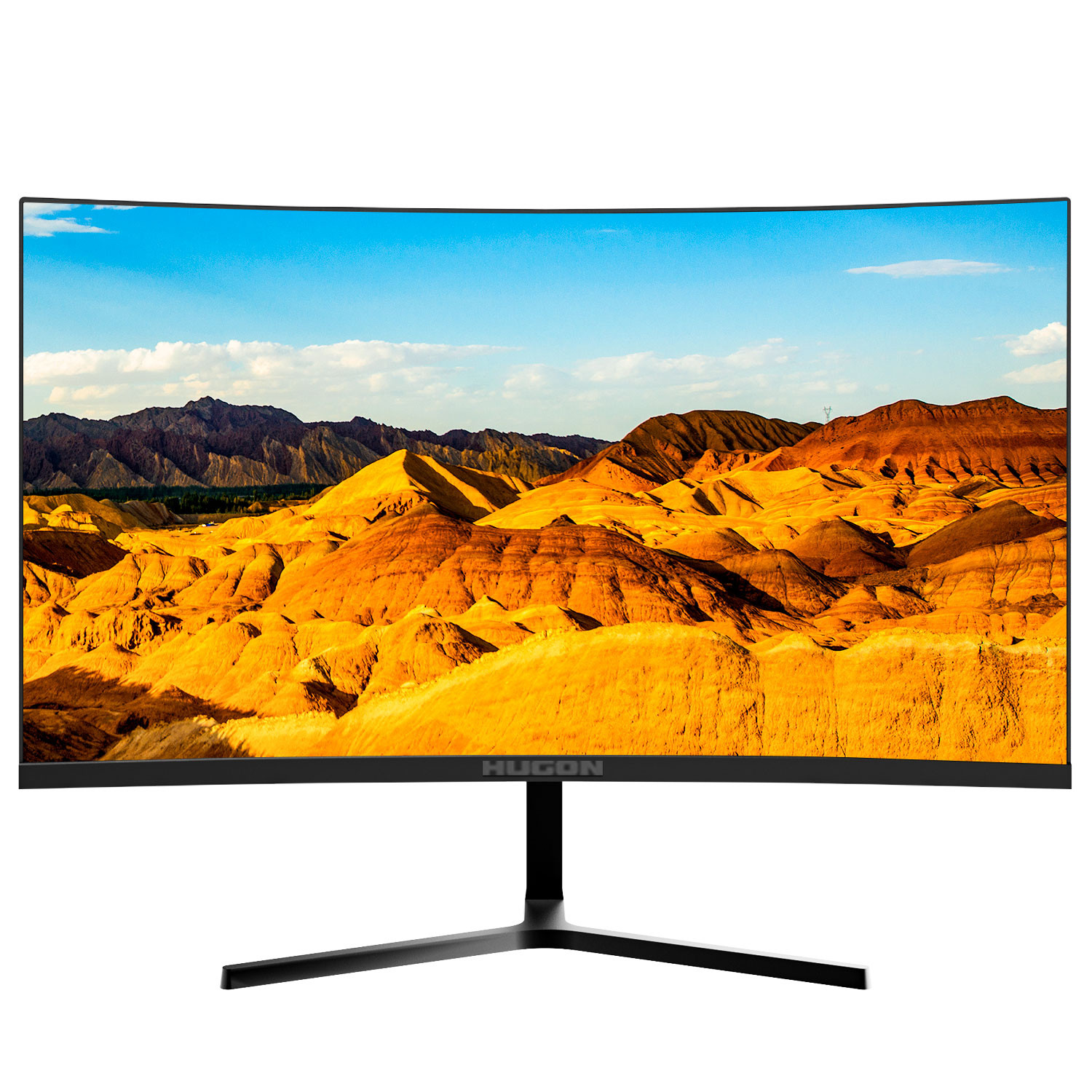 Curved Office Computer Monitor 165Hz 24 Inch With 85% NTSC 100%SRGB Color Gamut