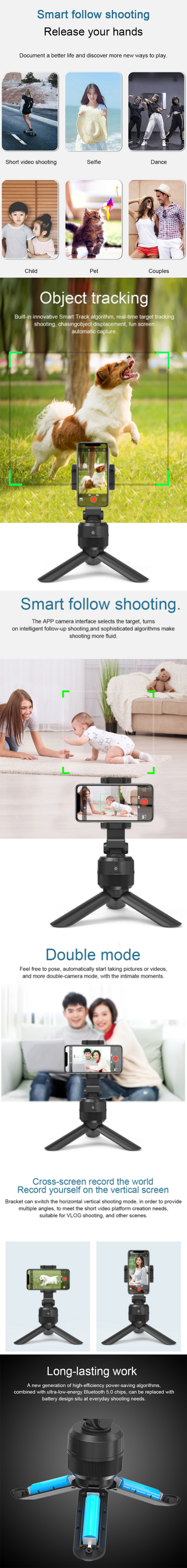 Folding Extendable Multifunctional Folding Monopod Selfie Stick