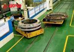 High Speed Steerable Die Transfer Cart , Normal Floor Forklift Turning Battery