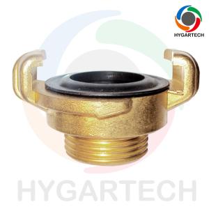 China Brass Claw Lock Coupling Male Threaded Hose Fitting wholesale